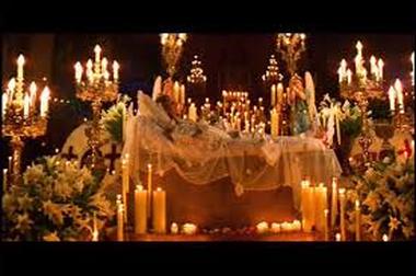 Image result for romeo and juliet tomb scene